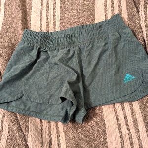 Addidas women's short running shorts size small